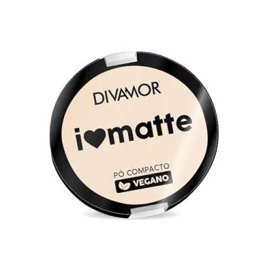 Imagem de Divamor, Pó Facial Compacto Micronizado e Aveludado Matte Divamor (Claro)