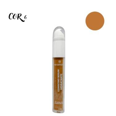 Imagem de Corretivo Sérum Hidratante De Alta Performace Mia Make 3,5ml (Cor 6)