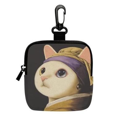 Imagem de Porta-chaves mini porta-moedas, bolsa multifuncional para chaves, moedas, fone de ouvido, batom, 1, LCS multicolorido 28739, Tendência