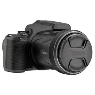 Imagem de COOLPIX P1100 Película protetora de vinil antirriscos para câmera película protetora de vinil capa de decalques para Nikon COOLPIX P1100 (cinza escuro)