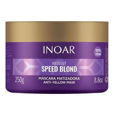 Imagem de Máscara Speed Blond Matizadora, Inoar, Sem Cor, 250 G