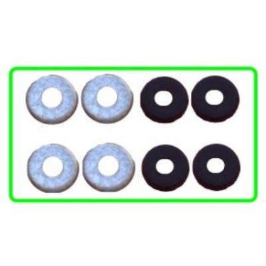 Imagem de Kit Junta Tampa De Válvula Borracha Parafusos GM Chevette 1.4 1.6 Alc 