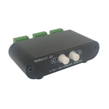 Imagem de Amplificador Seletor de alto-falante TENEALAY AB Speaker Switch A21