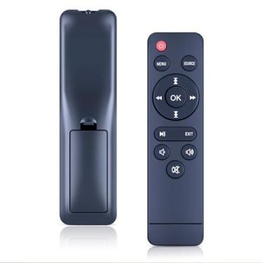 Imagem de Novo controle remoto de substituição compatível com mini projetor portátil profissional DR.J P68 PJ0511 PJ0911 DR.Q HI-04 AK-40 AK-30 AK-50