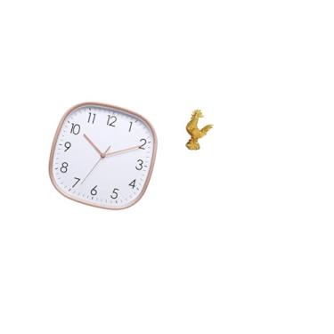 Imagem de Fenteer Relógio de Parede Digital Vintage com Escultura de, Decoração Feng Shui para Sala de Jantar, Fazenda, Academia, Aniversário, Inauguração de Casa