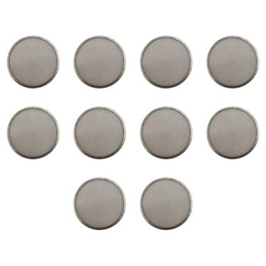 Imagem de Tampas de germinação de jarra com telas de germinação de 82 mm - malha de aço inoxidável 304 para alfafa, brócolis, lentilhas - Ideal para germinação doméstica e tampas de peneira de feijão