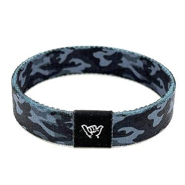 Imagem de Hang Loose Bands - Praia confortável, pulseiras de amizade são pulseiras boho chique para mulheres, homens e adolescentes., Extra Small 5.5" length (petites and kids), Diamante branco