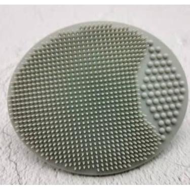 Imagem de ZJchao Escova de Limpeza Facial de Silicone, Escova de Massagem de Limpeza Profunda para Remoção de Cravos de Poros, Com Design Suave para Todos Os Tipos de Pele (cinza)
