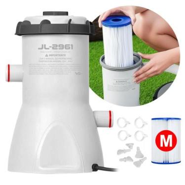 Imagem de Bomba Filtrante 2.006 L/H para Piscina Inflável e Estrutural Filtro VG