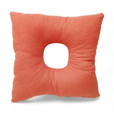 Imagem de Almofada para Dormir Protetor de Piercing Brinco Dor de Ouvido (Salmão 2)