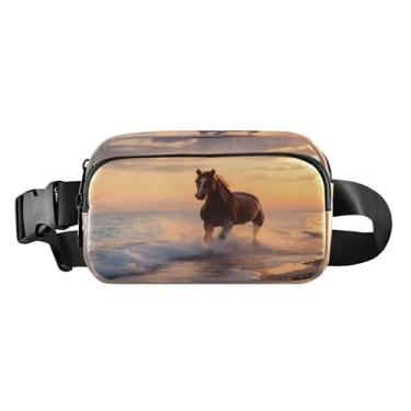 Imagem de CEBUGI Pochetes de caminhada para homens e mulheres, pochetes modernas resistentes à água com cinto ajustável para treino, viagem, corrida