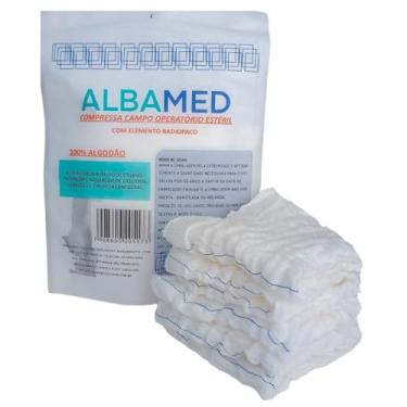 Imagem de Compressa Cirúrgica de Campo Operatório Estéril 25x28cm 25 Unidades