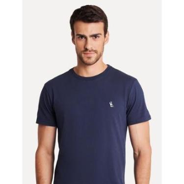 Imagem de Camiseta Reserva Masculina Regular Patch Tricolor Azul Marinho-Masculino