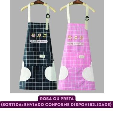 Imagem de Avental de Cozinha Multiuso Casa Festas Eventos Culinária Chef Churras