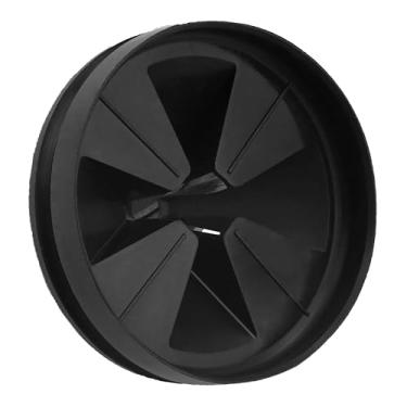 Imagem de Defletor de pia QCB-AM de 9,5 cm para InSinkErator Evolution Series Peças de inserção de filtro EPDM de colar silencioso removível 1 pacote