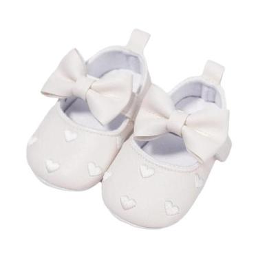 Imagem de Sapatos De Bebê Menina Antiderrapantes Com Sola Macia Para Primeiros P