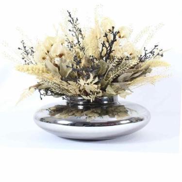 Imagem de Terrário Lumine I Flores Desidratadas Nude - Pense Flores