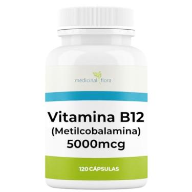 Imagem de Vitamina B12 Metilcobalamina 5000mcg - 120 Cápsulas
