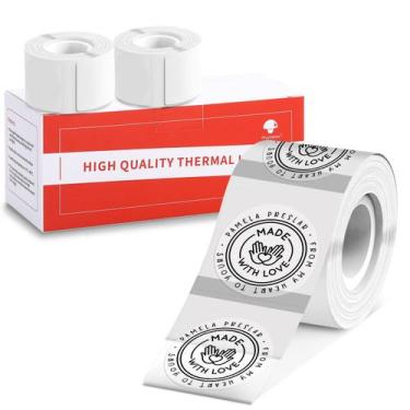 Imagem de Etiquetas Cinta adhesiva térmica Phomemo Circle 40 mm 540 piezas