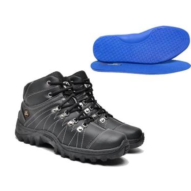 Imagem de Kit Bota Coturno Adventure Masculino Cat skill + Palmilha de Gel-Masculino