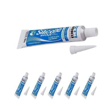 Imagem de Kit 6 Adesivo Silicone Maxx Acético P Aquário 50g Tekbond - Tek Bond