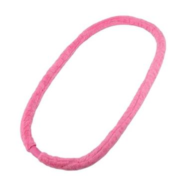 Imagem de KiBcsLic Aro de Exercícios com Peso, Mola Macia, 4,4kg, Aparelho de Treino Portátil e Aconchegante para Uso Interno e Externo em Academias, para Mulheres, Rosa Vermelha