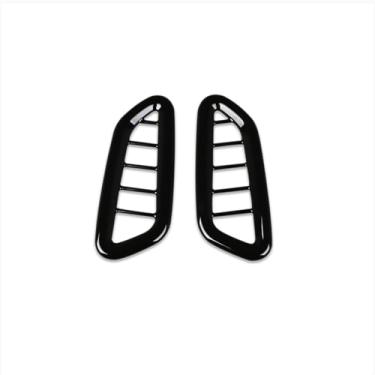 Imagem de Beautost Apto para Honda New Pilot 2025 / Passport 2025 2026 Interior Frontal Superior Controle Central Ar Condicionado Acabamento da Tampa da Ventilação (Piano Preto)