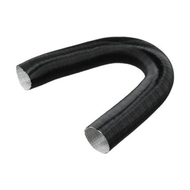 Imagem de Mangueira de admissão de ar de alumínio de 42 mm, duto de aquecimento à prova de choque retardante de chamas para sistemas de veículos, aquecedores a diesel, multifuncional, transporte de ar quente e