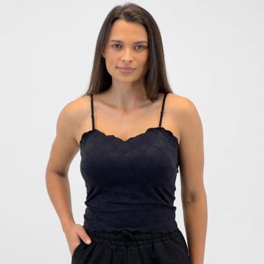 Imagem de Cropped Pacific Blue com Bojo Regata Feminino-Feminino