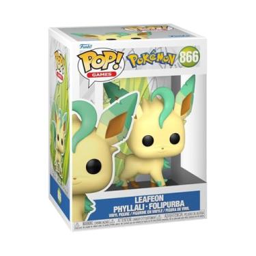 Imagem de Funko Pop! Games: Pokemon - Leafeon - Figura de vinil colecionável - ideia de presente- Mercadoria oficial - Brinquedos para crianças e adultos - Video Games Fans - boneco para colecionadores e