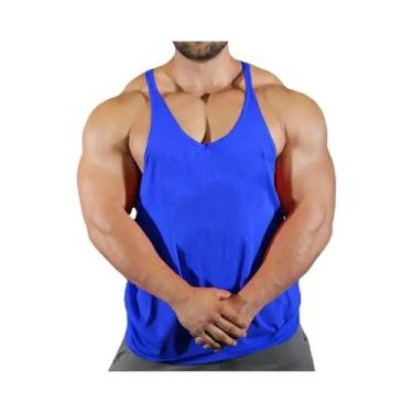 Imagem de Camiseta De Academia Masculina De Secagem Rápida, Colete De Verão Para