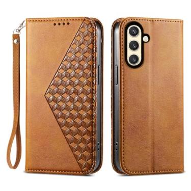 Imagem de Asuwish Capa de telefone para Samsung Galaxy S24/S25 5G capa carteira com protetor de tela de vidro temperado flip alça de pulso suporte para cartão de crédito suporte celular S 24 24S 25 25S G5