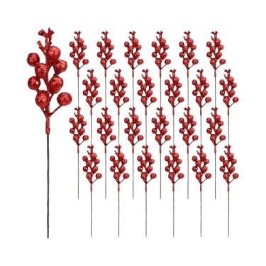 Imagem de 10 Peças De Buquê De Frutas Artificiais Para Decoração De Árvore De Na