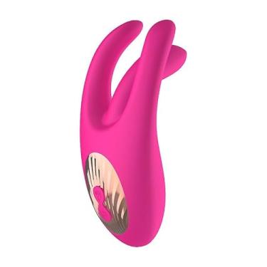 Imagem de Vibrador Recarregável USB para Ponto G e Clitóris | 10 Modos de Vibração | Massageador Íntimo Feminino Ergonômico Silicone À Prova D'água