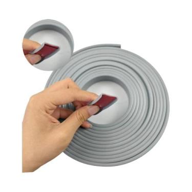 Imagem de Fita De Borda Adesiva De PVC De 5m Para Móveis, Armários E Mesas - Pro