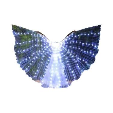 Imagem de Capa De Asas De Borboleta LED Luminosa Para Adultos E Crianças, Traje 