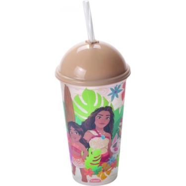 Imagem de Copo com Tampa e Canudo Moana Plasútil