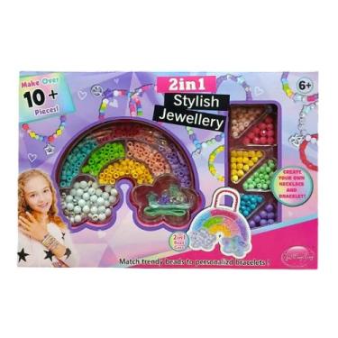 Imagem de Kit de Pulseiras e Miçangas 2 em 1 Stylish Jewellery Domni