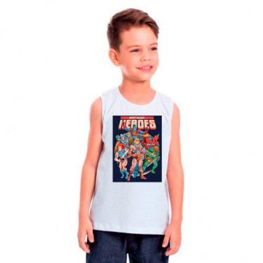 Imagem de Camiseta Desenho HE-MAN Moda Infantil Roupa Criança 02 - DESIGN CAMISE