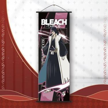 Imagem de Pôster de pintura de parede em tela Bleach Anime 25x75cm - yiweisai