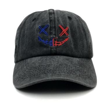 Imagem de Boné de beisebol, chapéu liso de algodão com bordado colorido - Yiweis