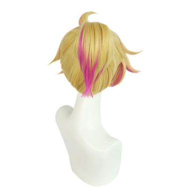 Imagem de Peruca de cosplay Hatsune Miku Kagamine Lens para cabelo sintético - y