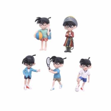 Imagem de Ímã de geladeira Detectives Conans Edogawas Anime x5 - Yiweisai