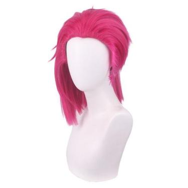 Imagem de Peruca de cosplay Arcanes Vi Synthetic Hair 40cm para Halloween - yiwe
