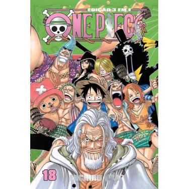 Imagem de Livro - One Piece 3 em 1 Vol. 18