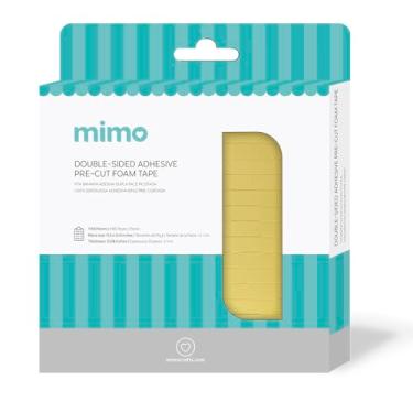 Imagem de Mimo Fita Banana Adesiva Dupla Face Picotada - 1cm x 1cm - 1156 Peças - Tecnologia "Destaca Fácil" - Pré Picotada, o que Facilita o Uso e Aplicações com mais Agilidade