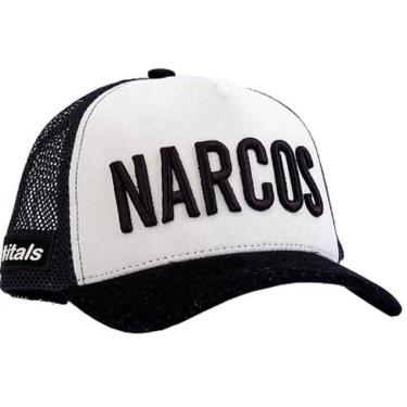 Imagem de Boné itals Narcos BW - bege-Unissex