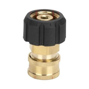 Imagem de Adaptador De Conexão Rápida De Latão M22 Para 1/4 3/8 Para Pistola E M
