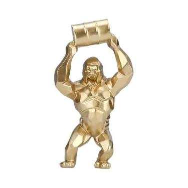 Imagem de Escultura De Macaco Criativa, Estátua De Resina De Animal, Decorações 