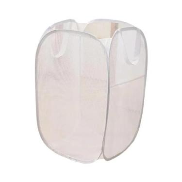 Imagem de Cesto De Roupa Suja Dobrável De Grande Capacidade, Ventilado, Portátil
